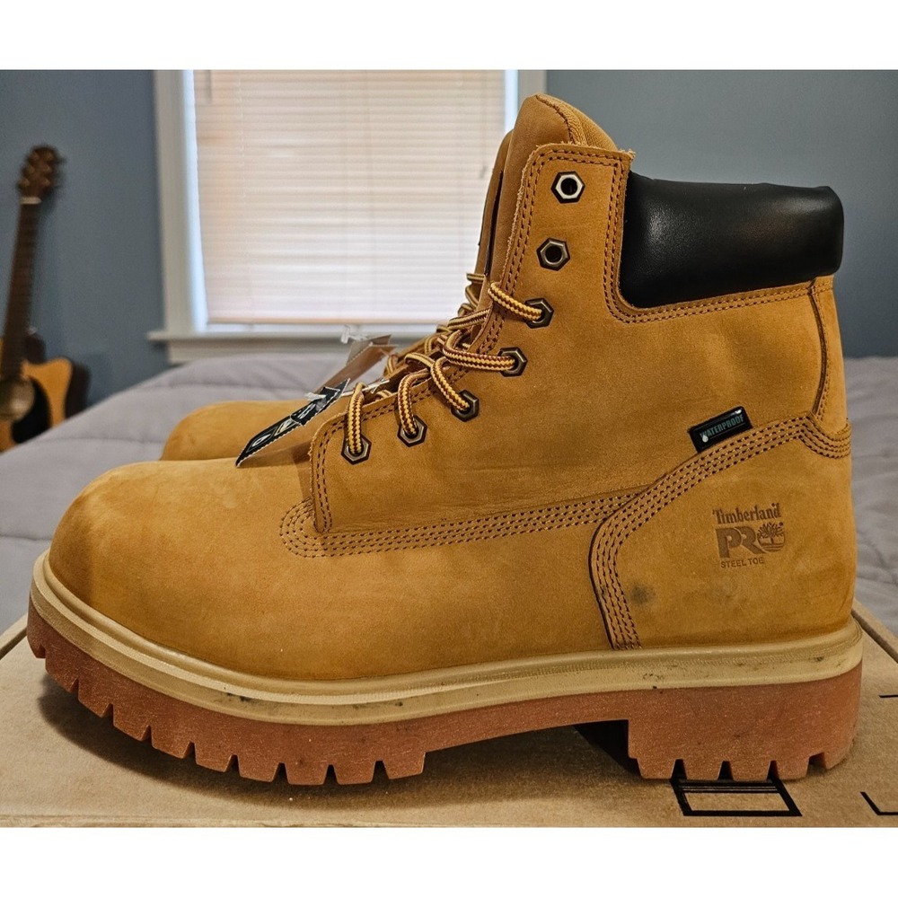 Timberland PRO® (Men's 13 M) 6" Direct Attach™ Waterproof Steel Toe Work Boots - Picture 5 of 12